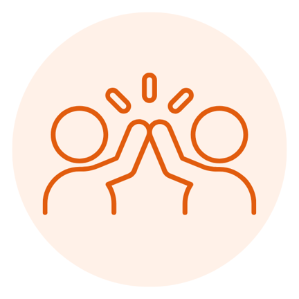 Orange Teamwork