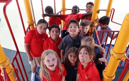 calibre students on playground