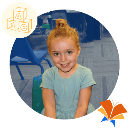 pre- k student smiling