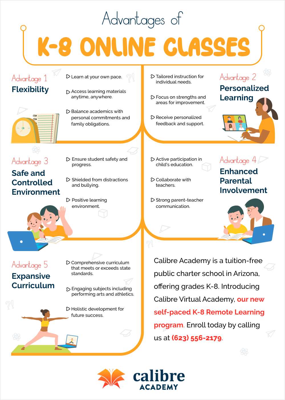 K-8 Online Classes